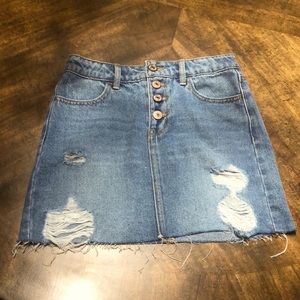 Forever 21 denim skirt